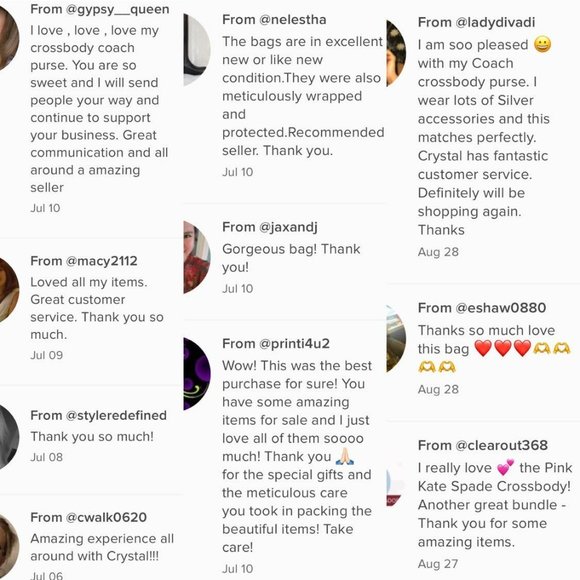 🎉CRYSTAL'S FAB FINDS IS GOING LIVE 10/14/25 3PM CST - A+ DESIGNER BAG BLOWOUT! - Picture 15 of 16